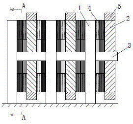 Combined disc type energy dissipation shock absorber