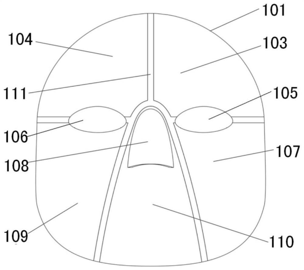 Mask type coil device for magnetic resonance imaging of facial tissues and implants of human body
