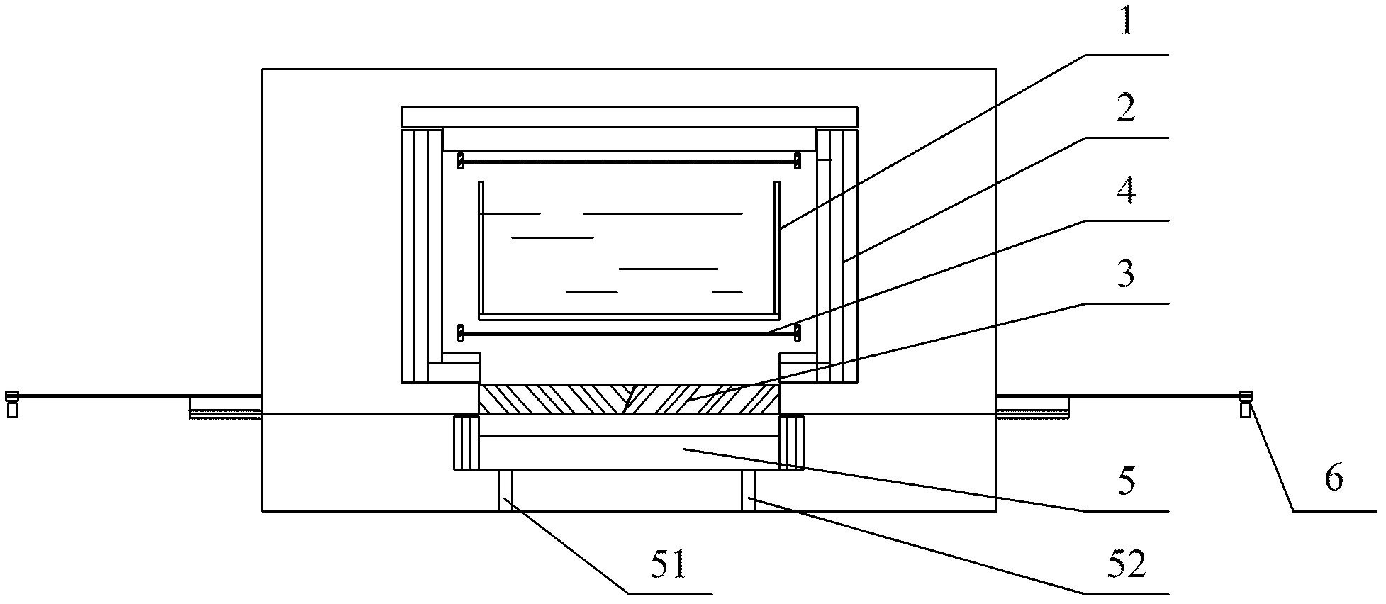 Polycrystalline ingot furnace and its hot door device