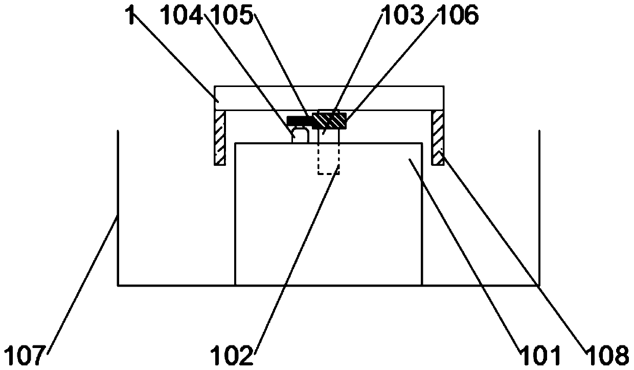 A spraying device for rinsing the edge of a glass substrate frame