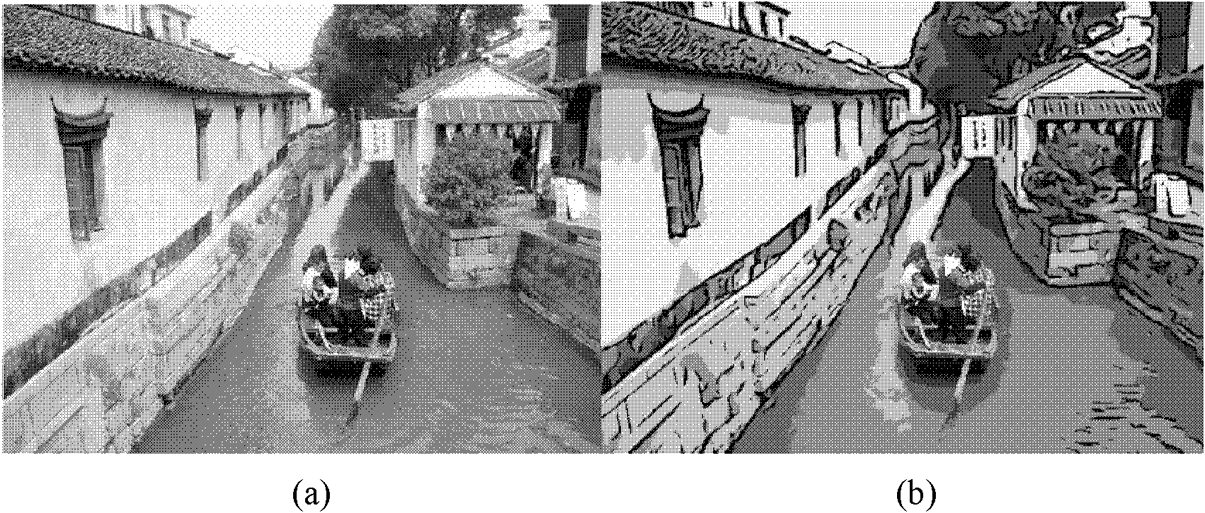 Selective image stylizing method based on nonlinear filtering