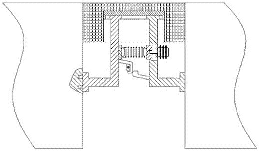 A bridge expansion joint covering device with improved service life