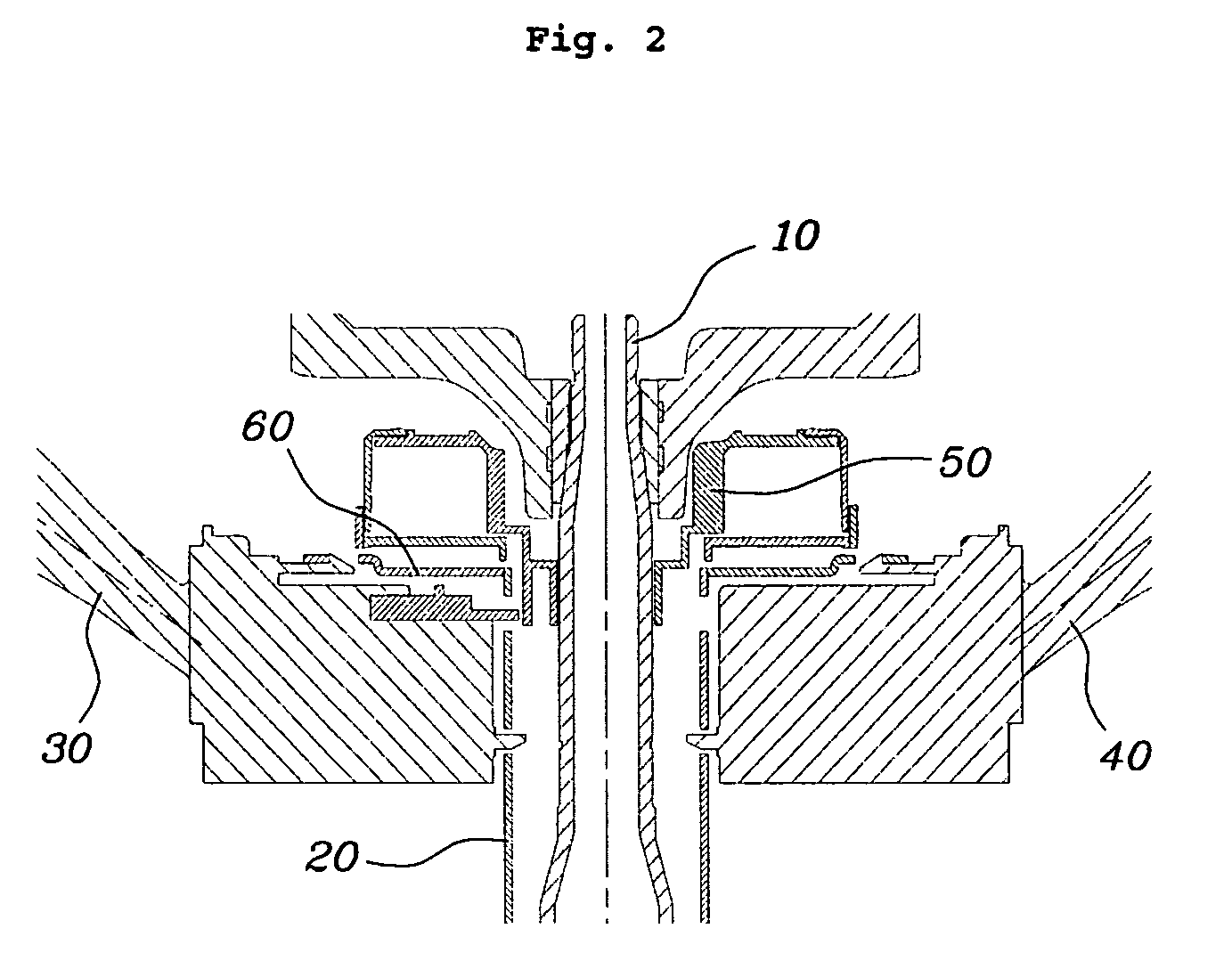 Steering column assembly for vehicle