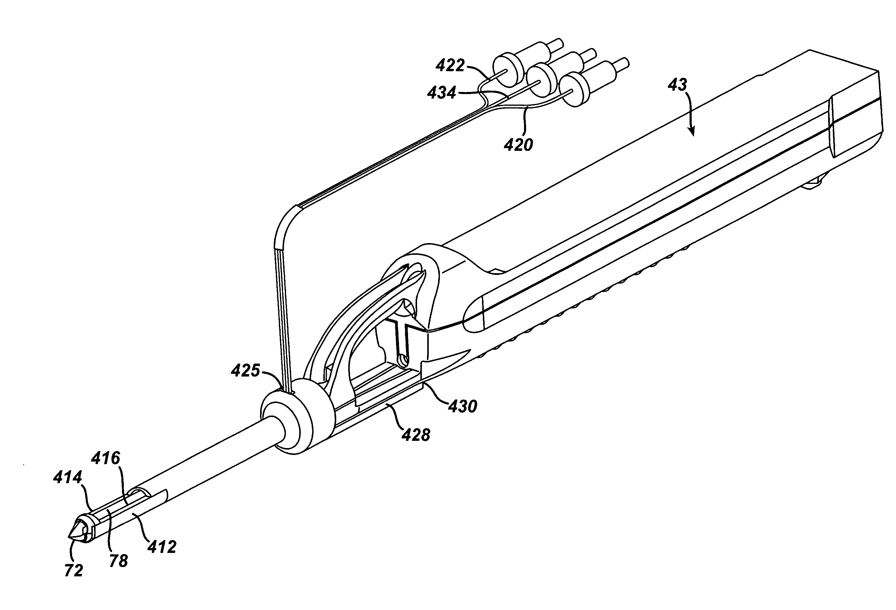 Electrode sleeve for biopsy device