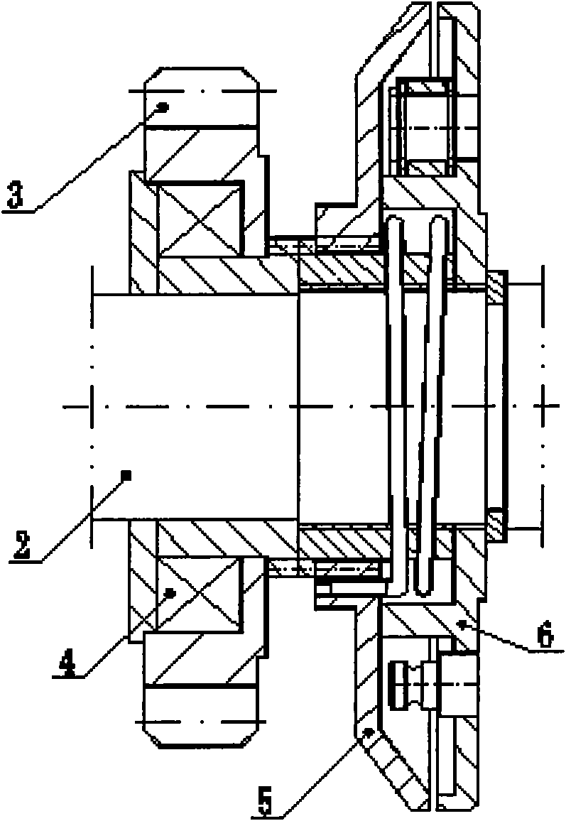 Ternary automatic transmission for motor vehicle