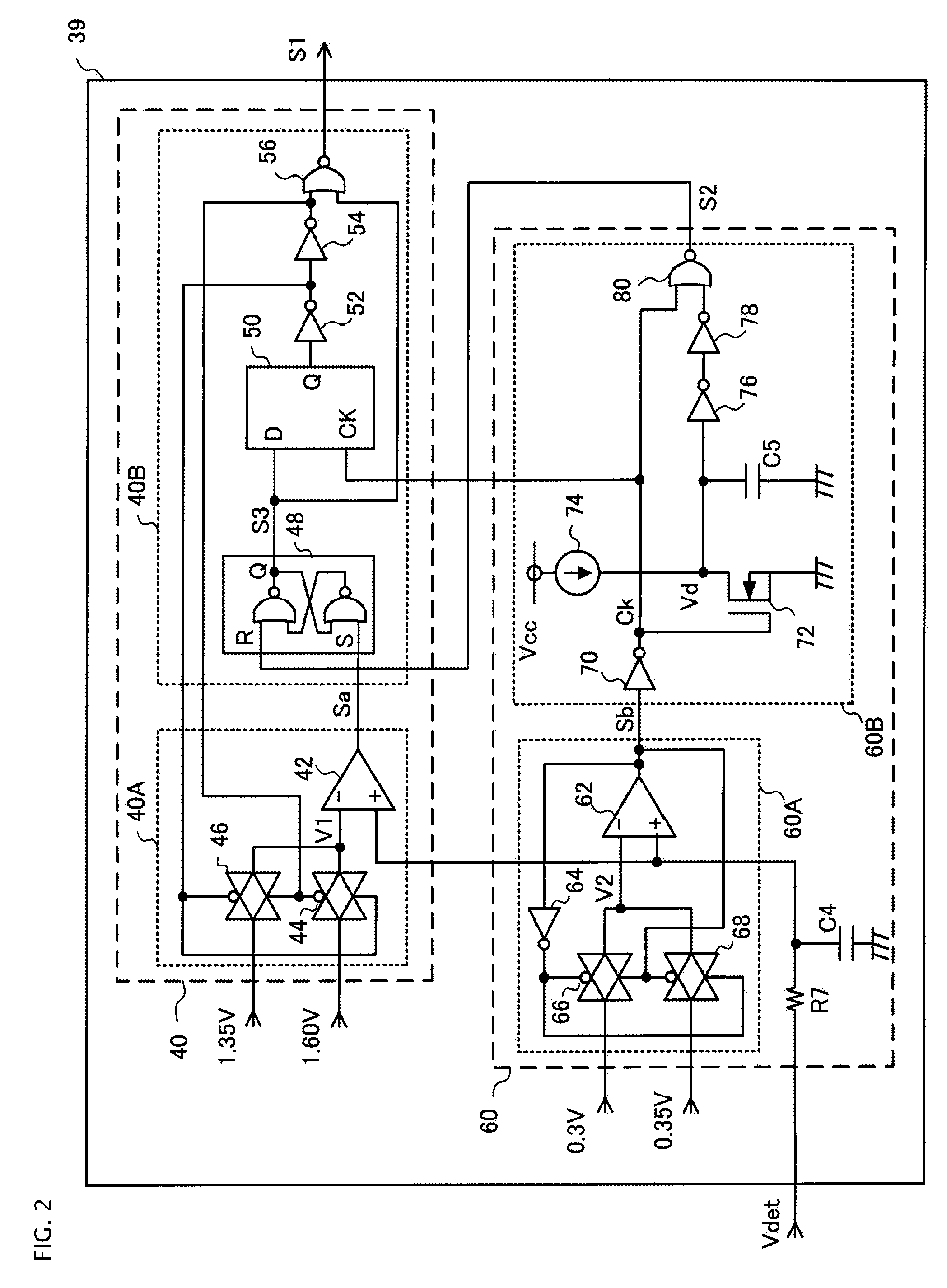Power factor correction type switching power supply unit
