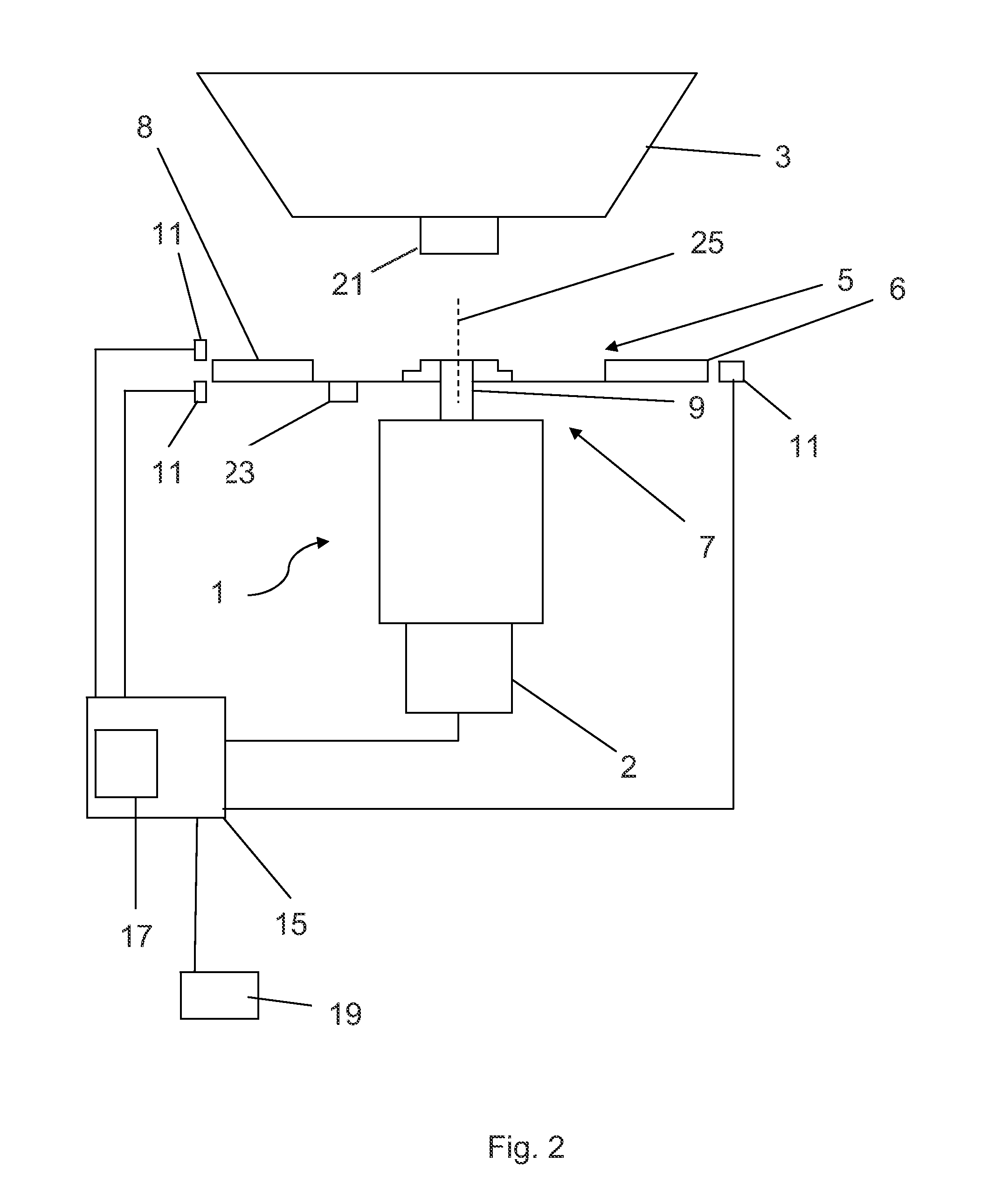 Method for controlling a device for changing the spreading ring sector of a disc spreader and disc spreader designed to carry out such a method