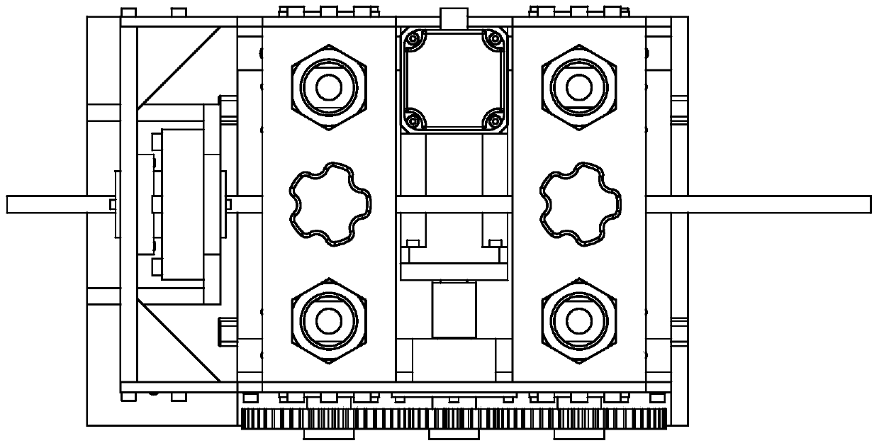 Carbon fiber rod automatic tensioning device