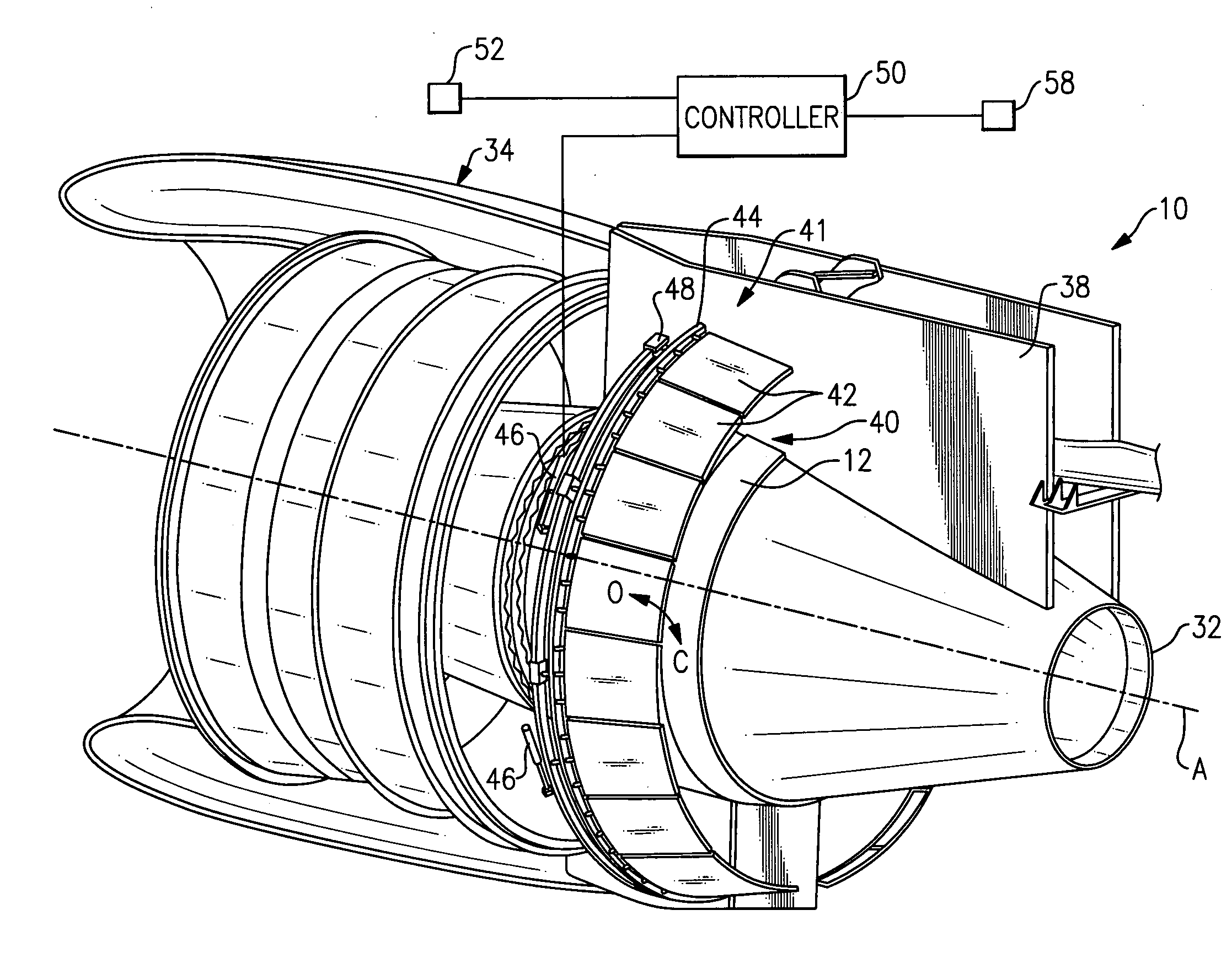 Turbofan engine operation control