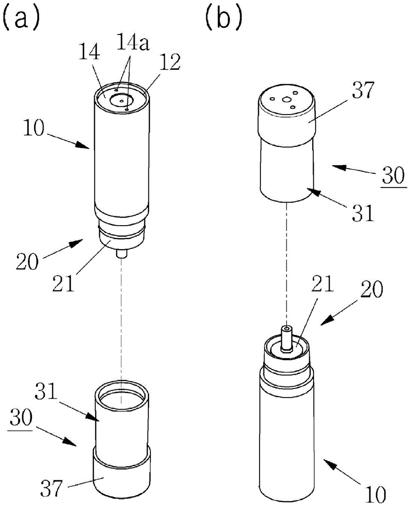 Self-injection mechanism for use on skin