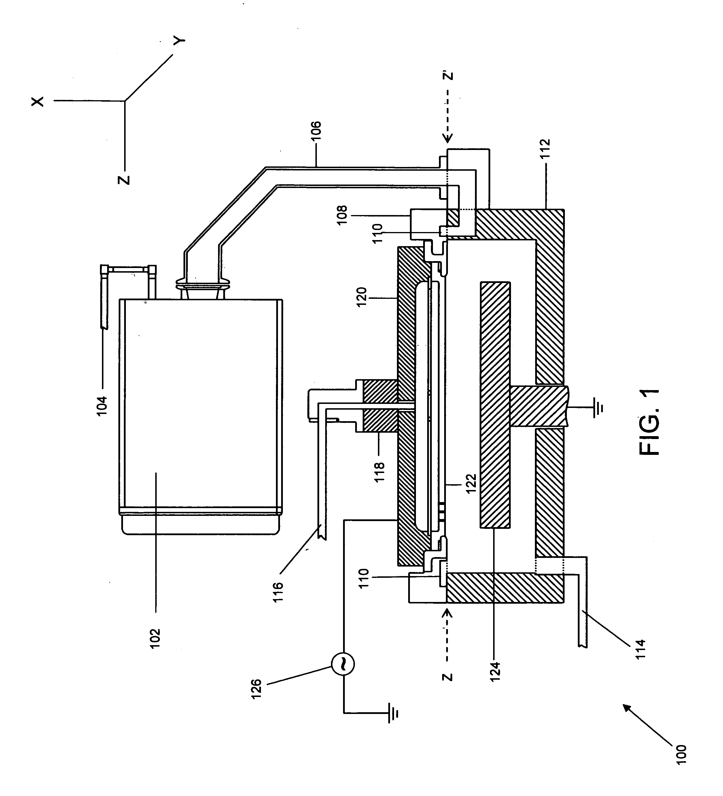 Method and apparatus for cleaning of a CVD reactor