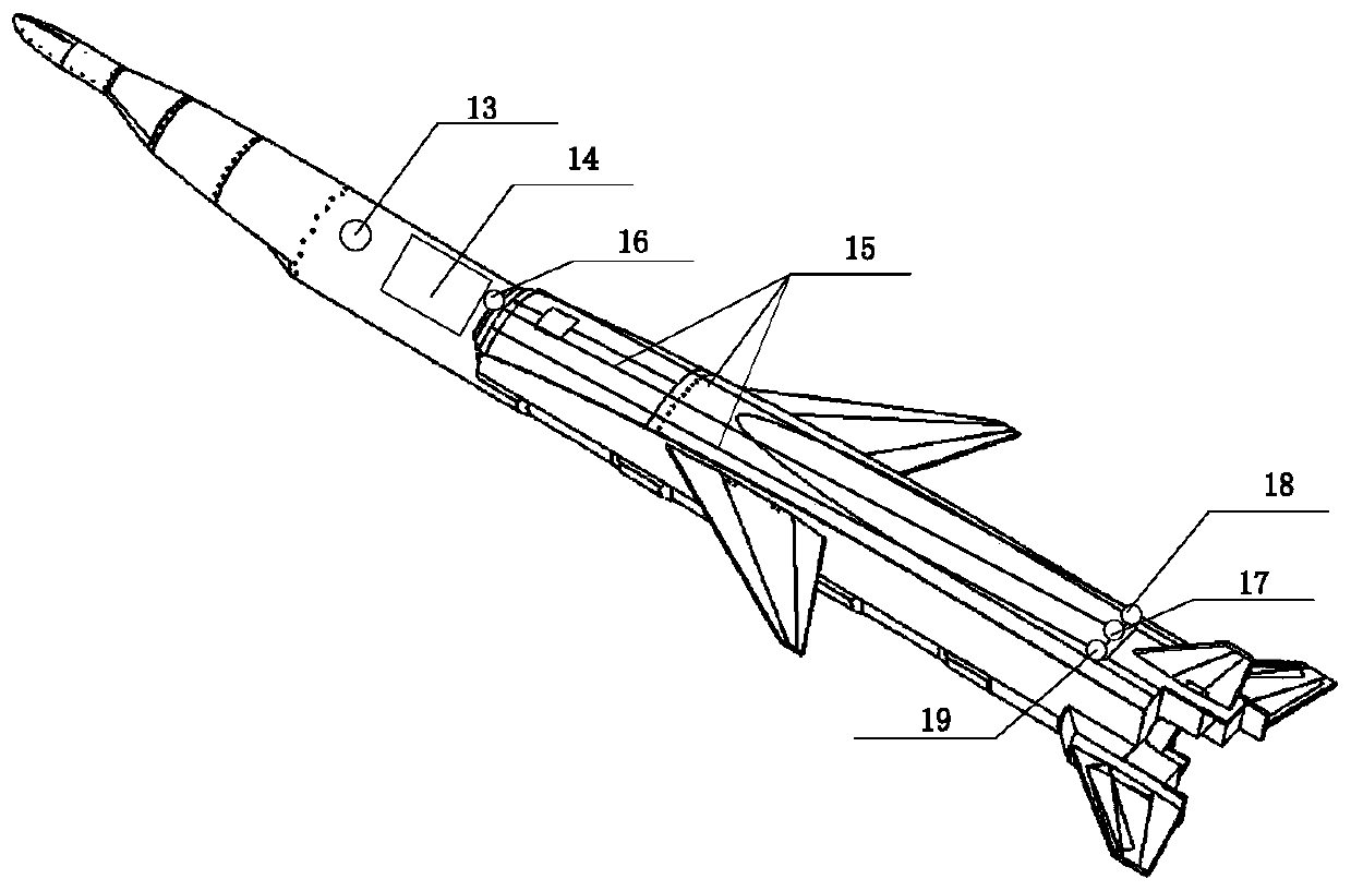 Recyclable high-speed flying rocket and recovery method
