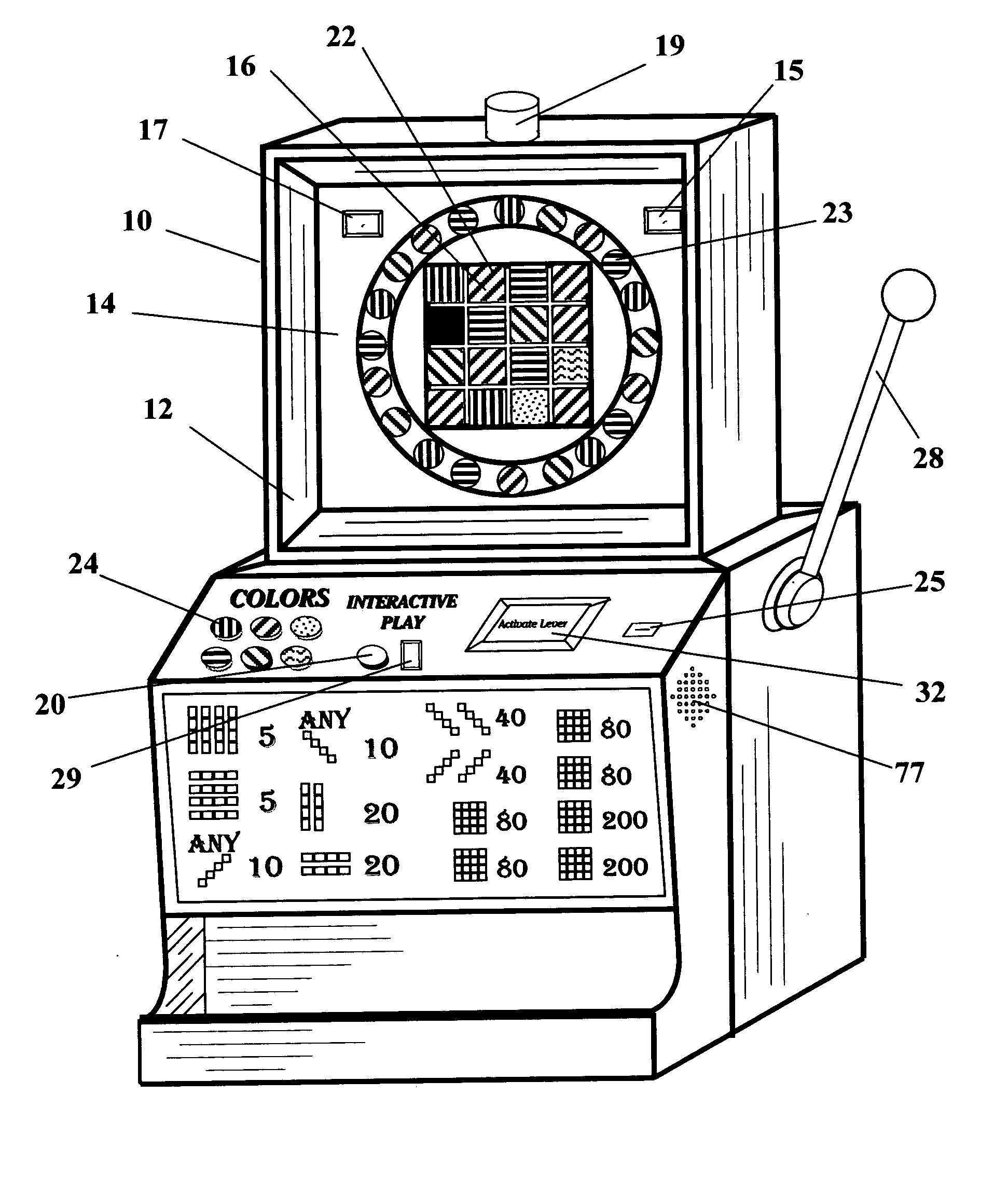 Interactive gaming device