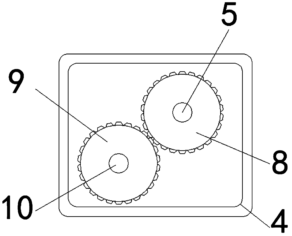 Mixing device with weighing functionfor straw edible fungus processing