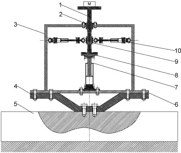 Vibration isolation device for combining high and low frequency vibration