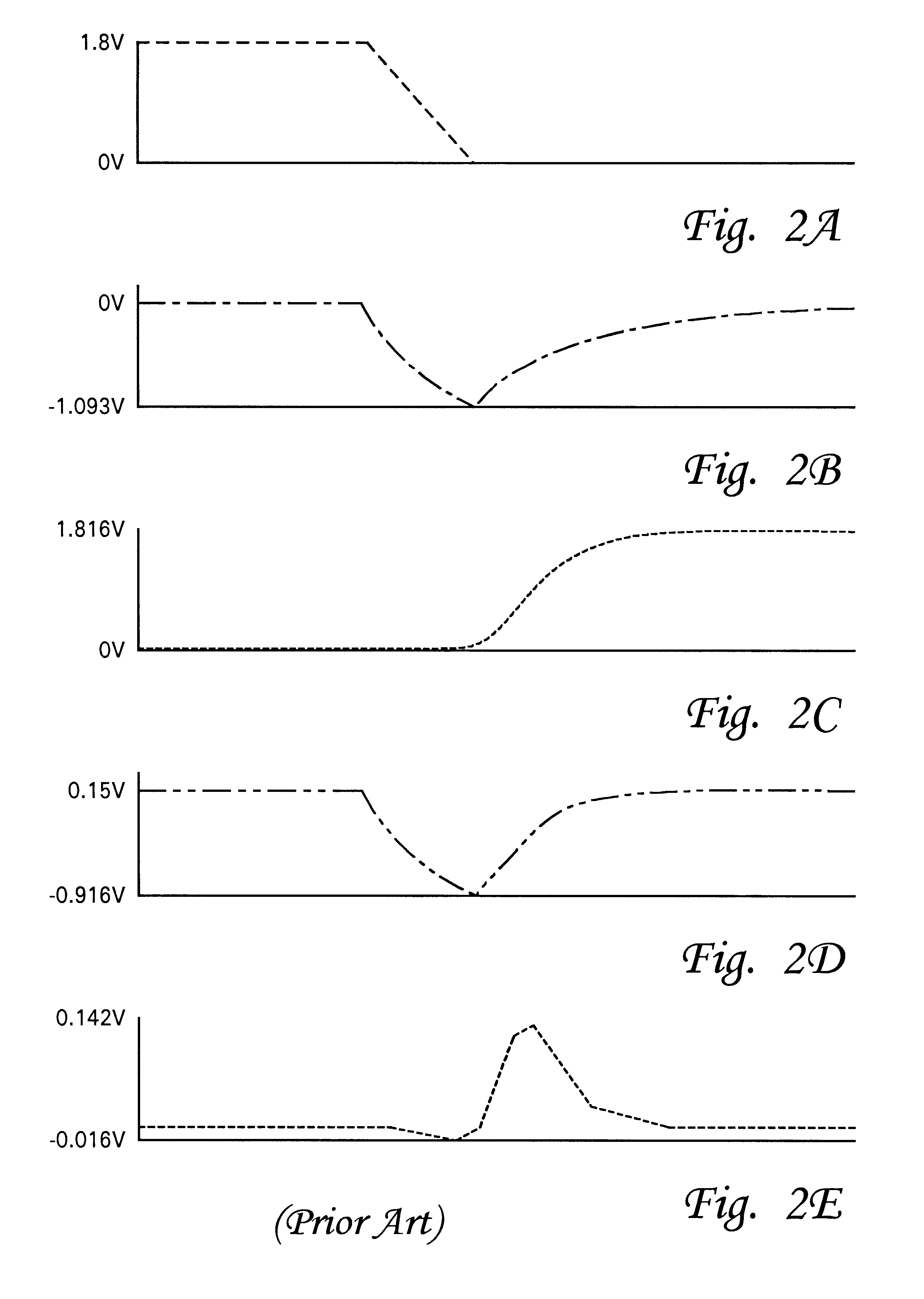Noise suppression circuits for suppressing noises above and below reference voltages