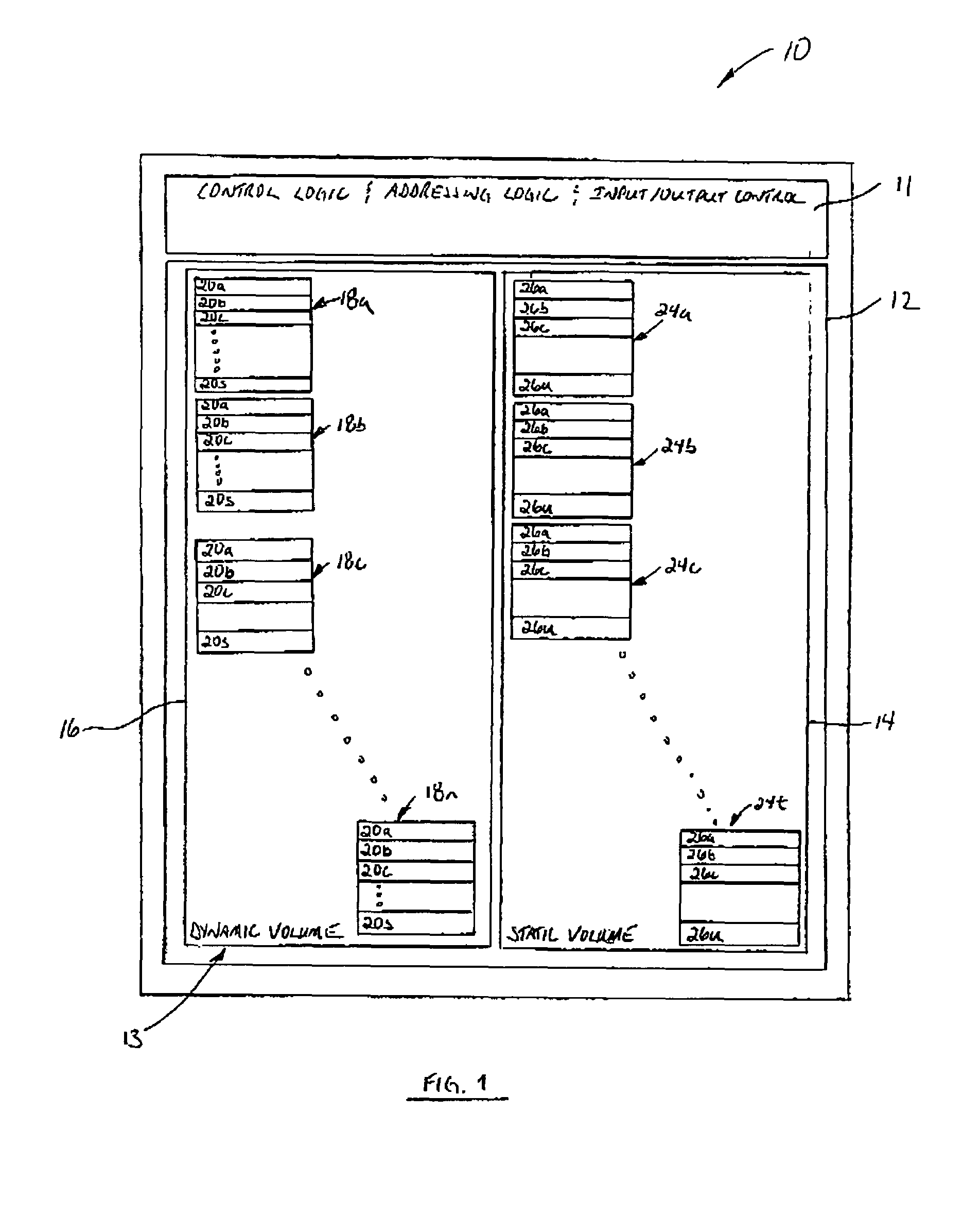 Method and file structures for managing data on a flash disk