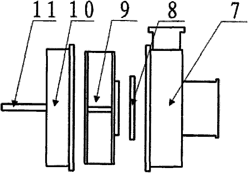 Sludge pump impeller with integrated reamer and impeller