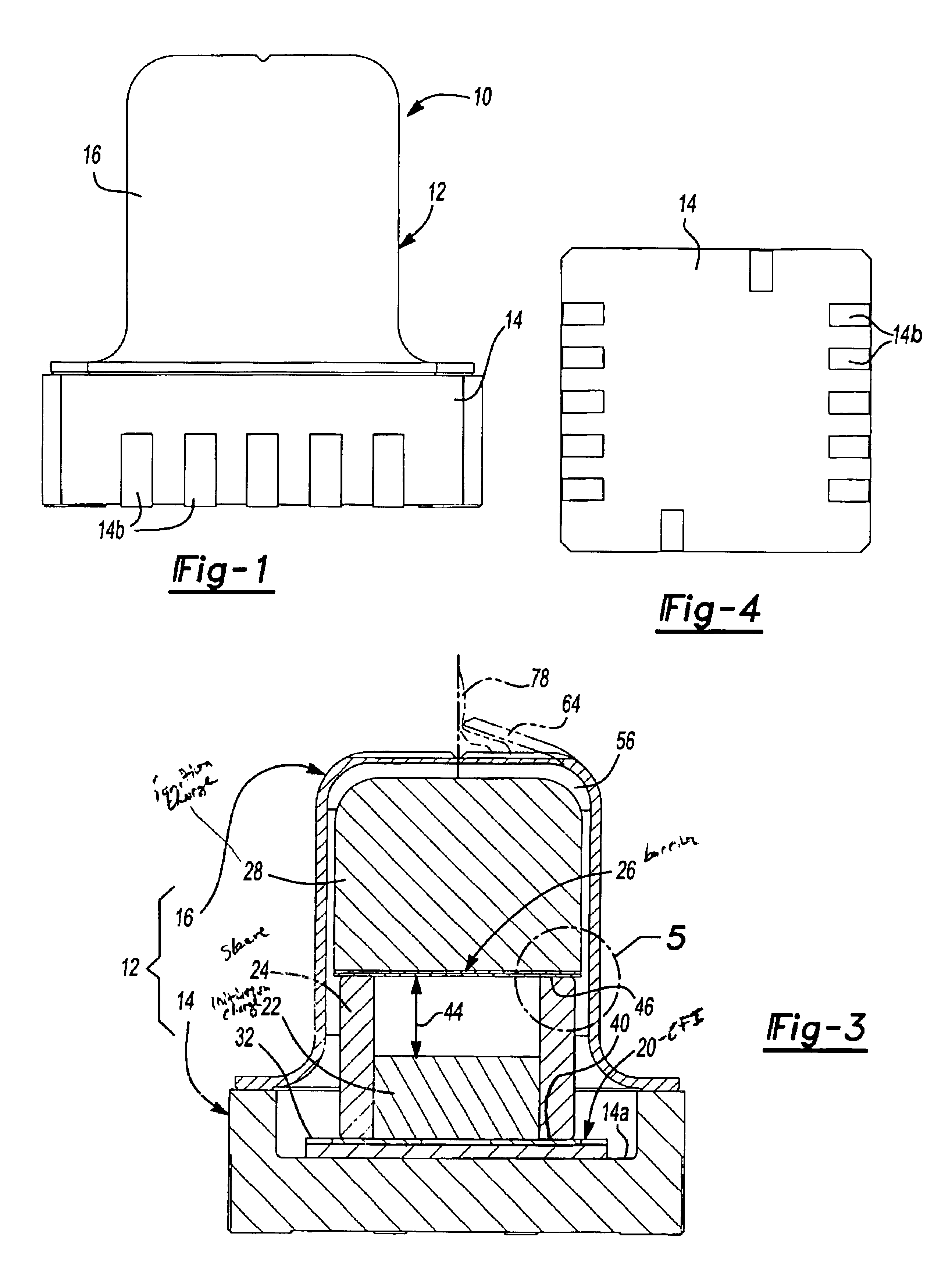 Energetic material initiation device utilizing exploding foil initiated ignition system with secondary explosive material