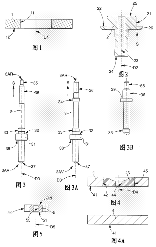 Pre-adjustment of the play of a horological wheel