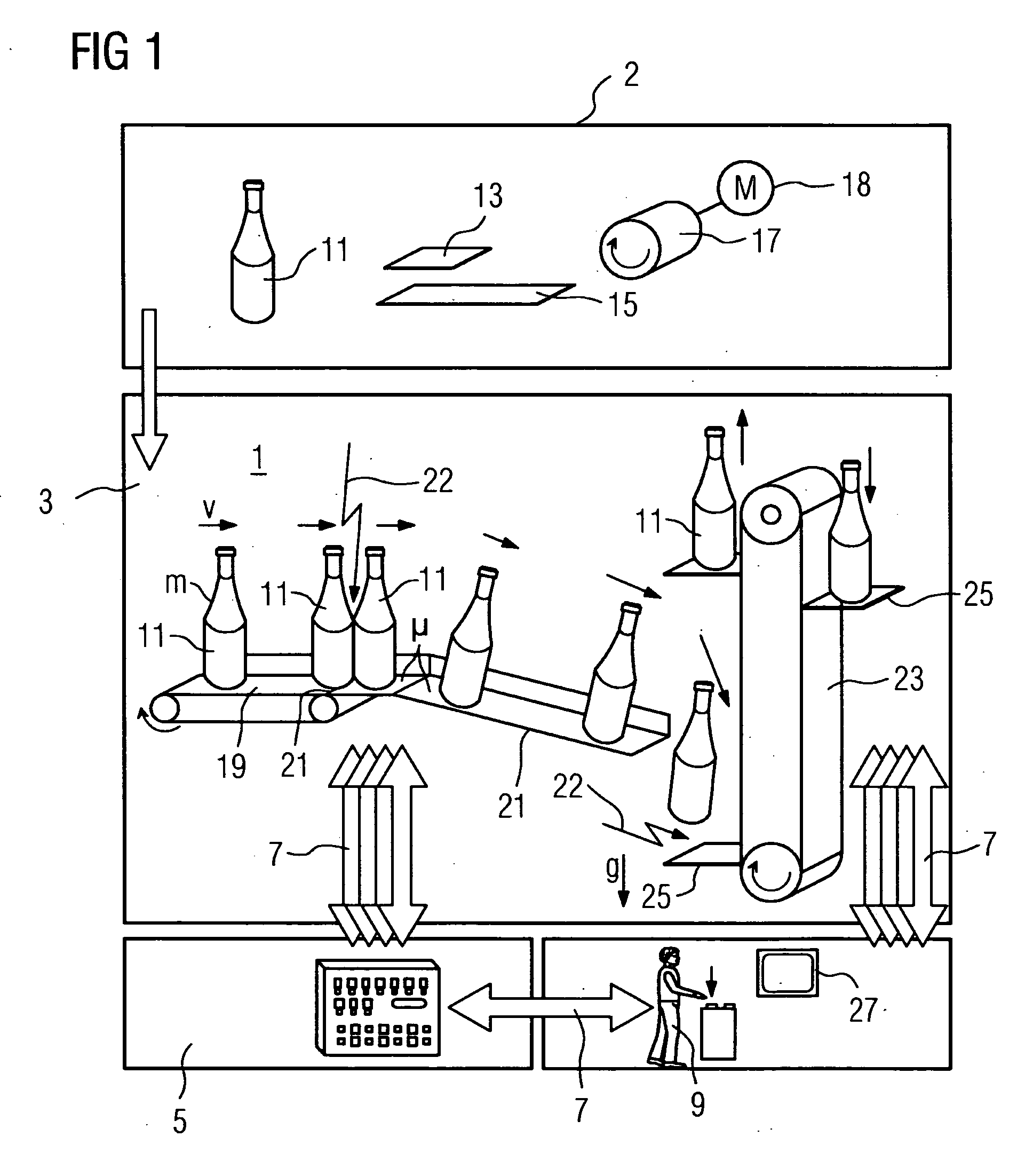 Method and/or device for controlling and/or monitoring the movement of industrial machines