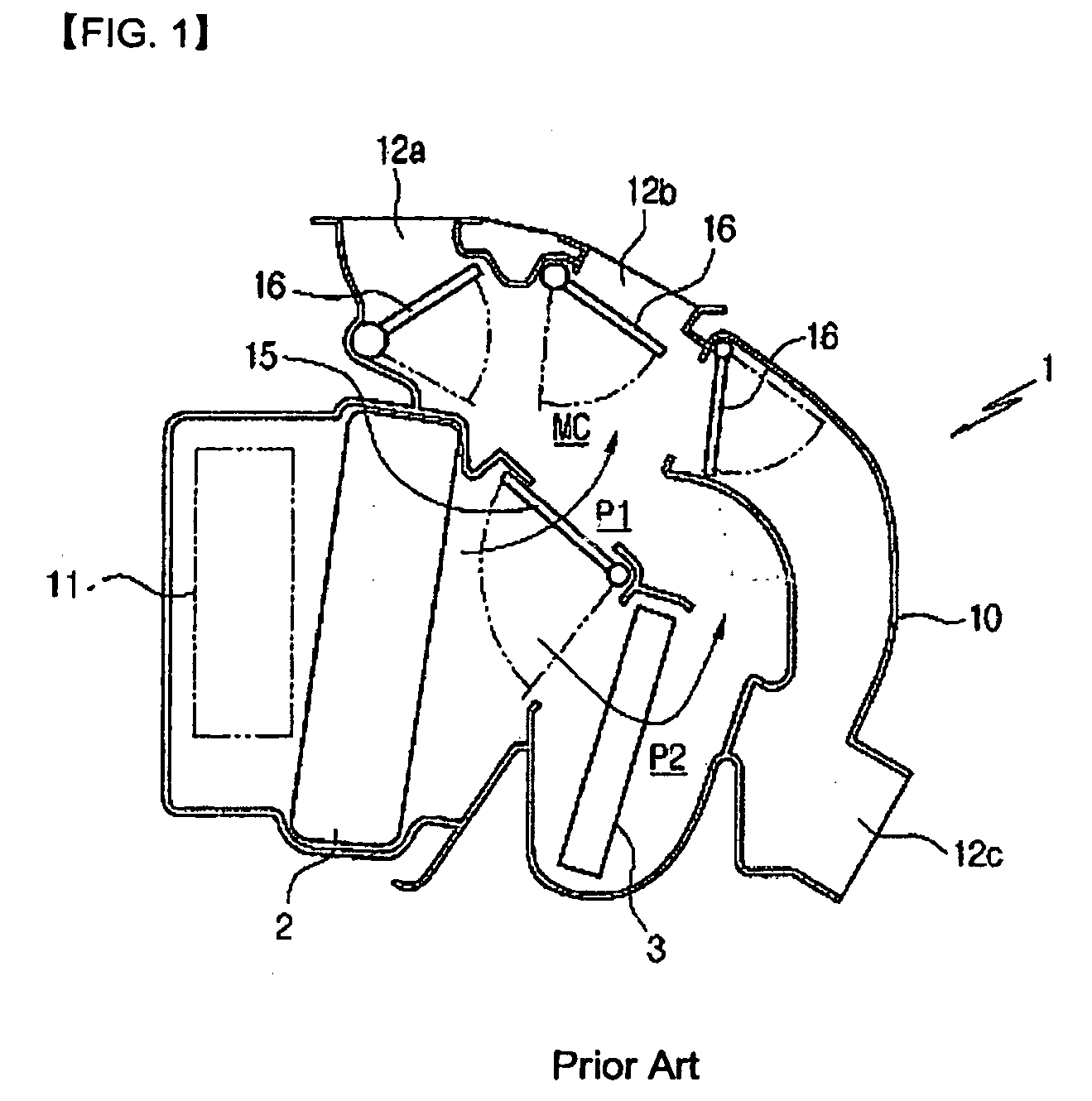 Cable connecting apparatus of controller for air conditoner in vehicle