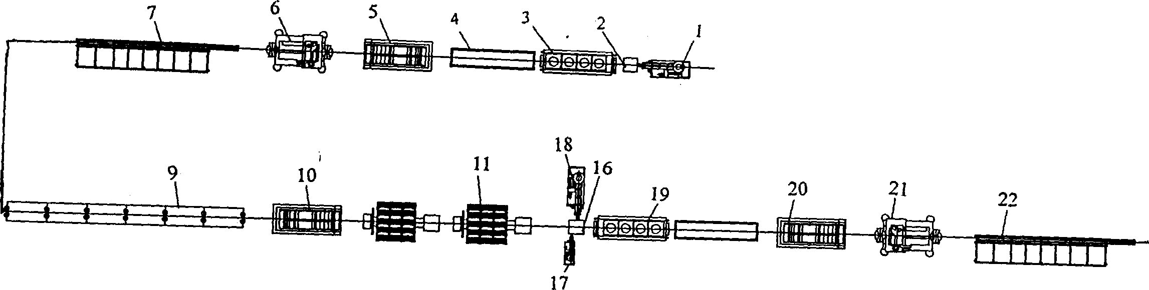 Inflating making process and apparatus of spiral wound steel wire reinforced composite plastic pipe