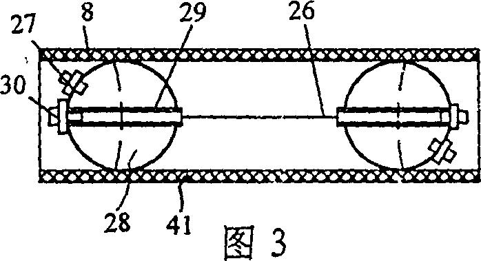 Inflating making process and apparatus of spiral wound steel wire reinforced composite plastic pipe