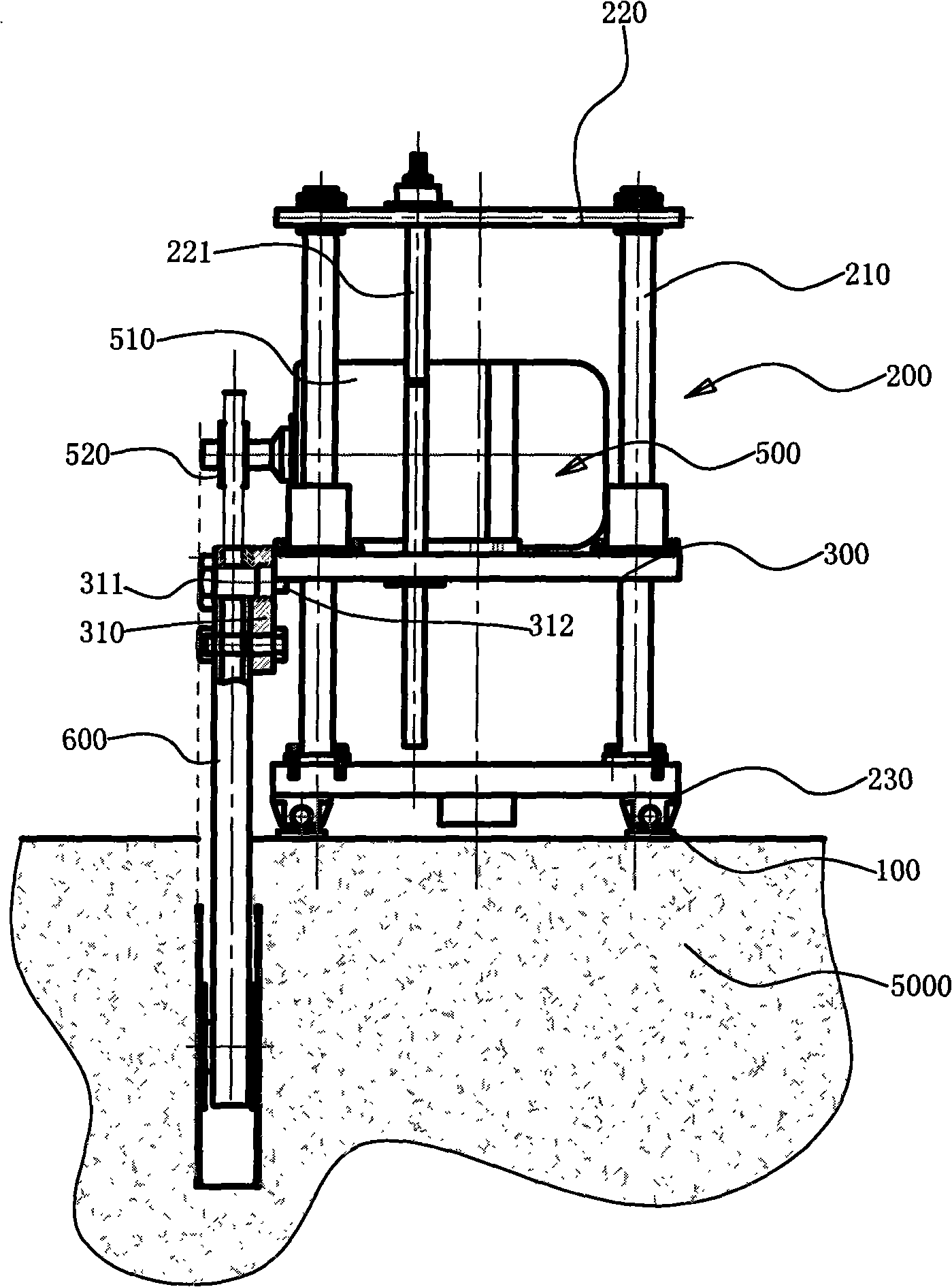 Mining and cutting method for mine and equipment therefor