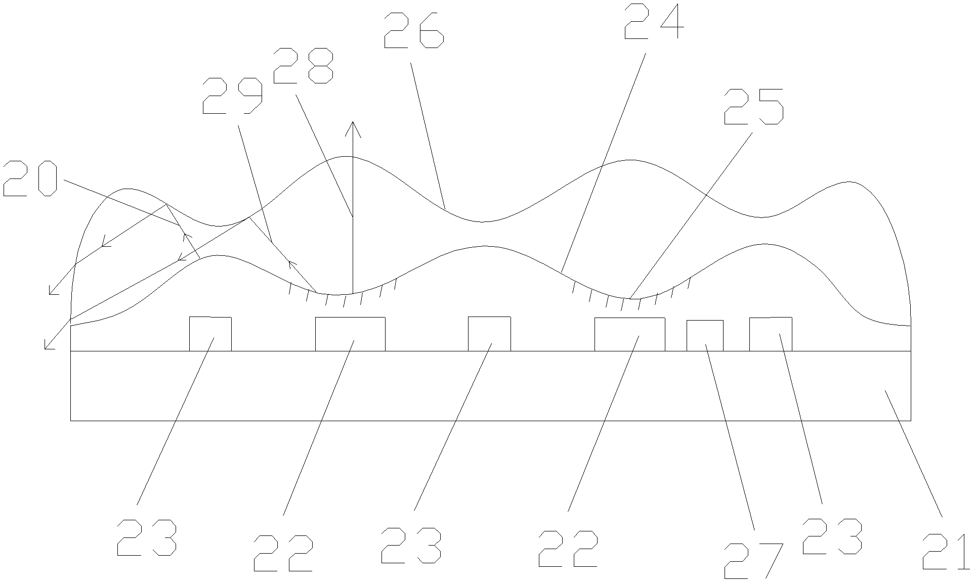 LED (light emitting diode) lamp and illumination system