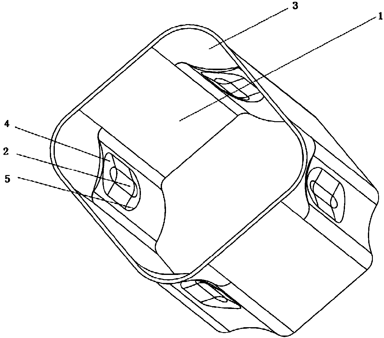 Lattice cell, fuel assembly positioning grid and fuel assembly