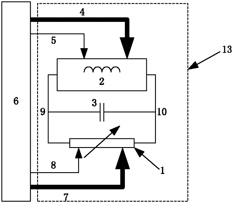 Radio frequency filter on basis of variable transconductance operational amplifier