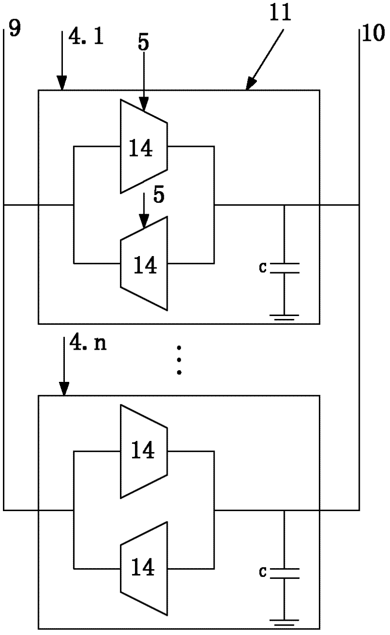 Radio frequency filter on basis of variable transconductance operational amplifier