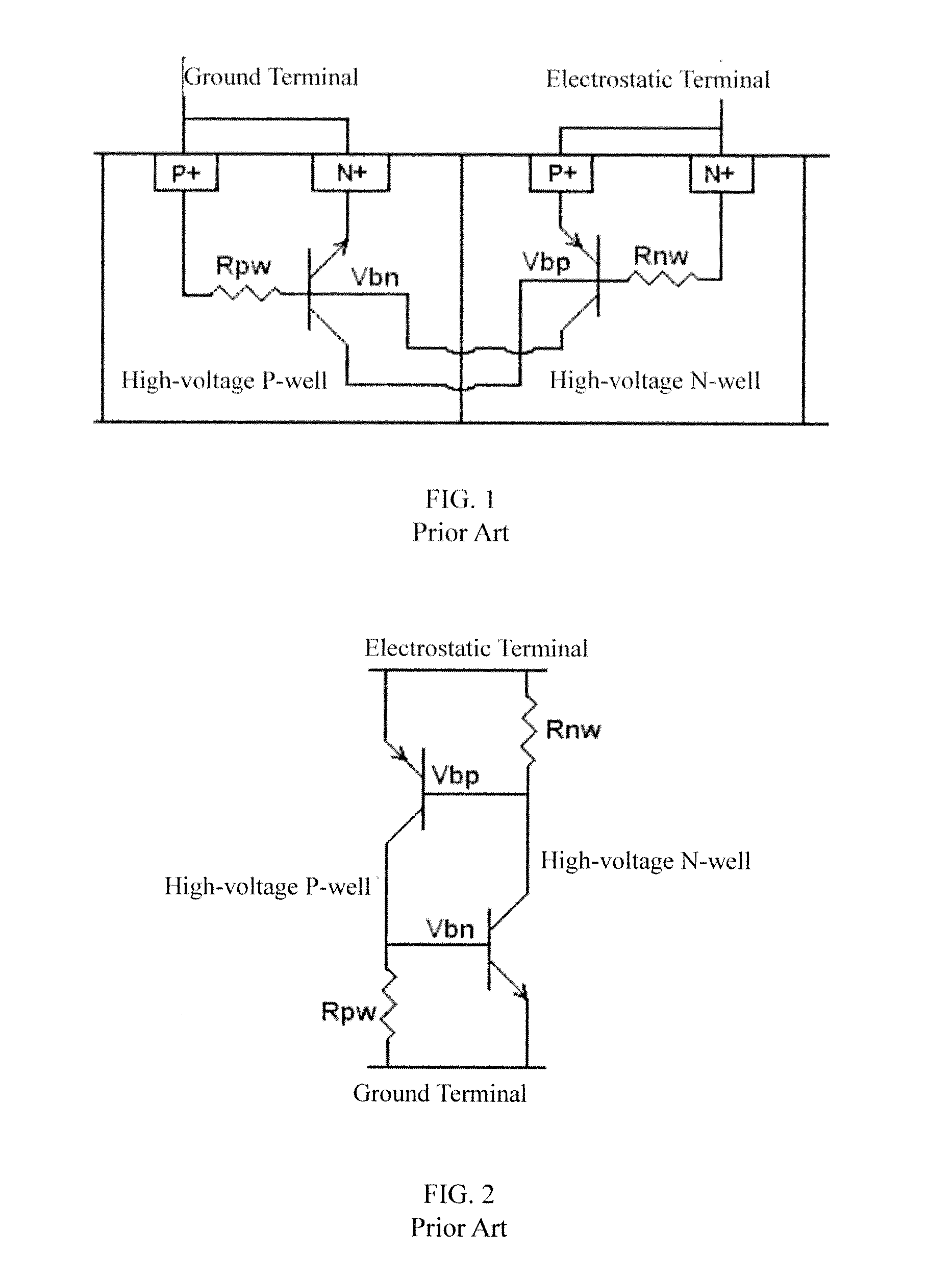 High-voltage ESD protection device