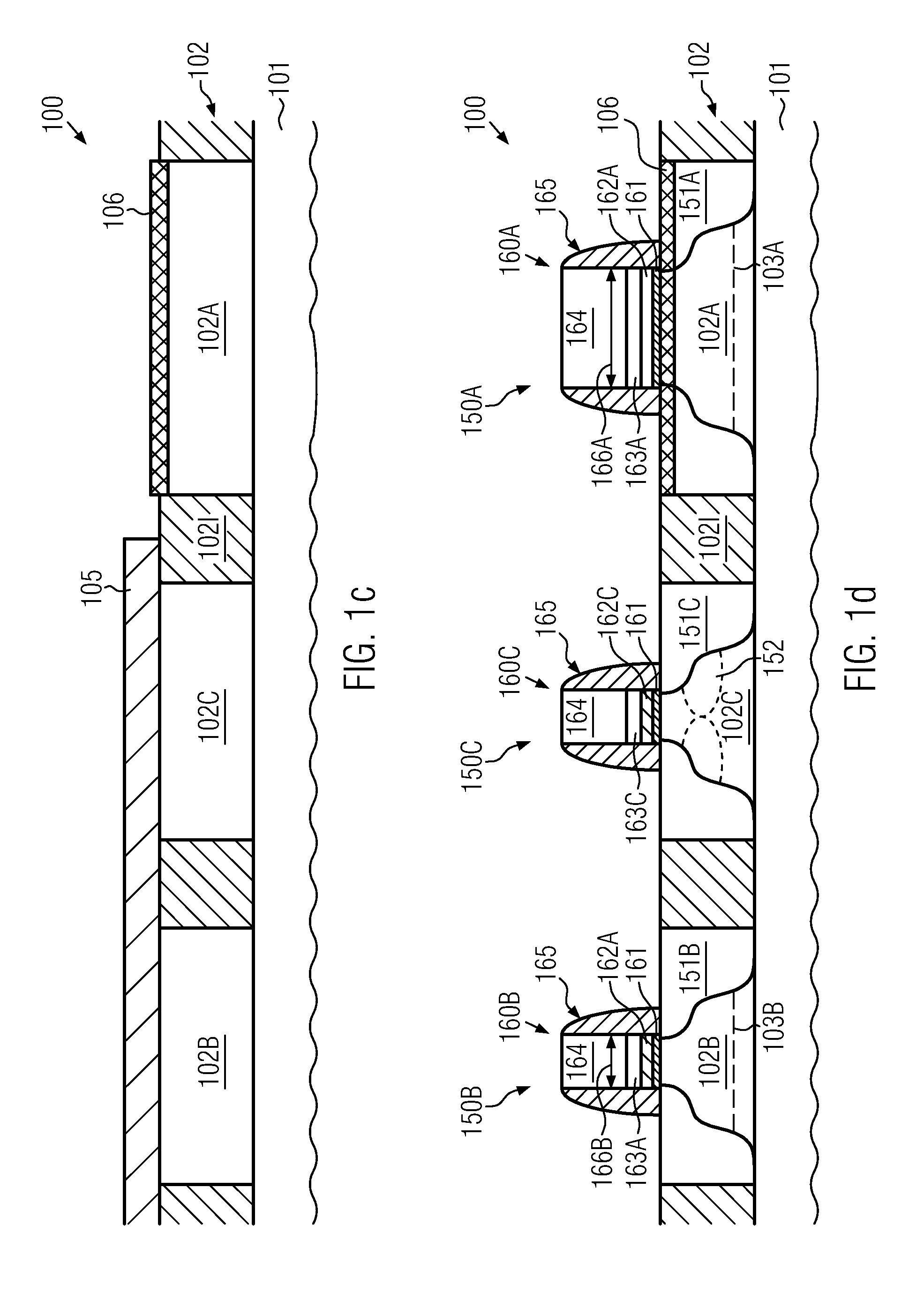 Differential Threshold Voltage Adjustment in PMOS Transistors by Differential Formation of a Channel Semiconductor Material