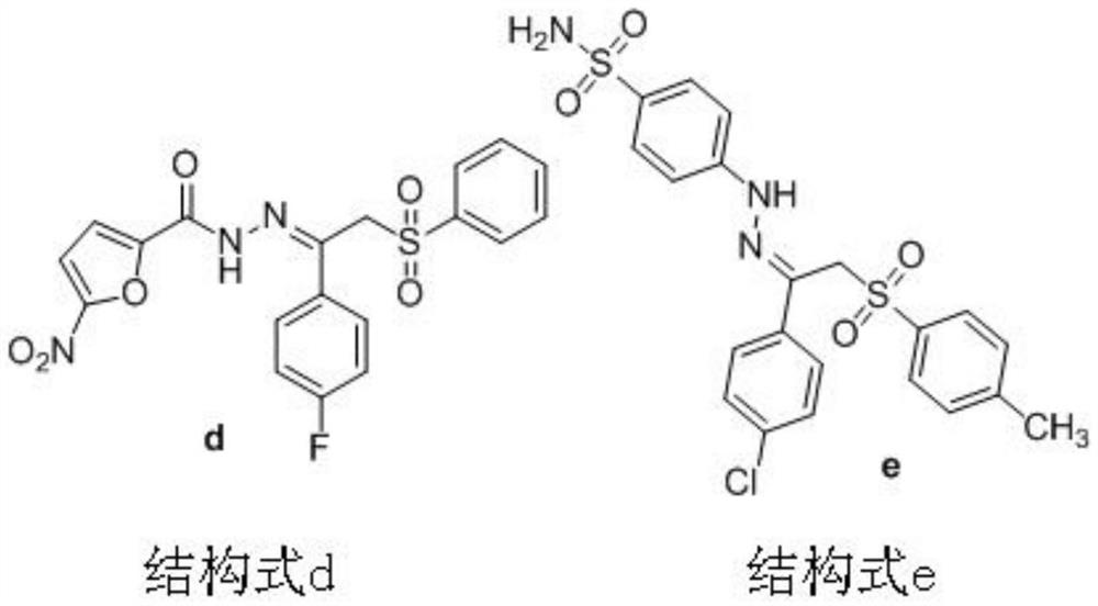 Beta-sulfonyl hydrazone derivative and preparation method and application thereof