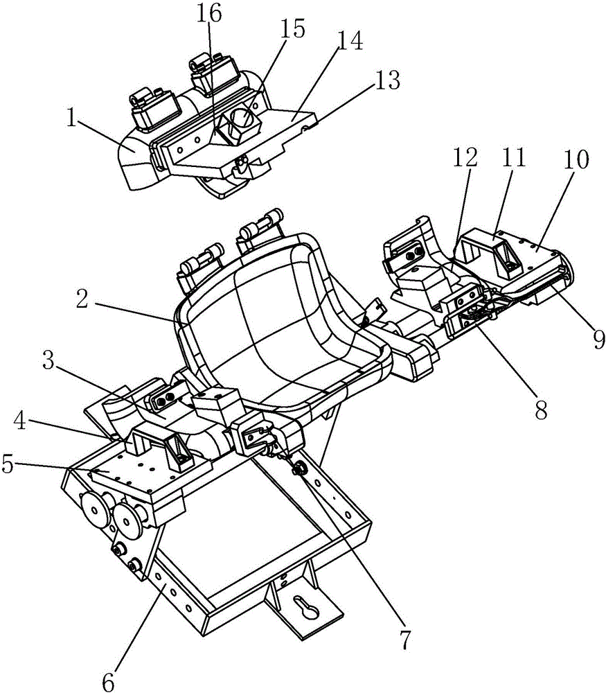 Production process of automobile headrest
