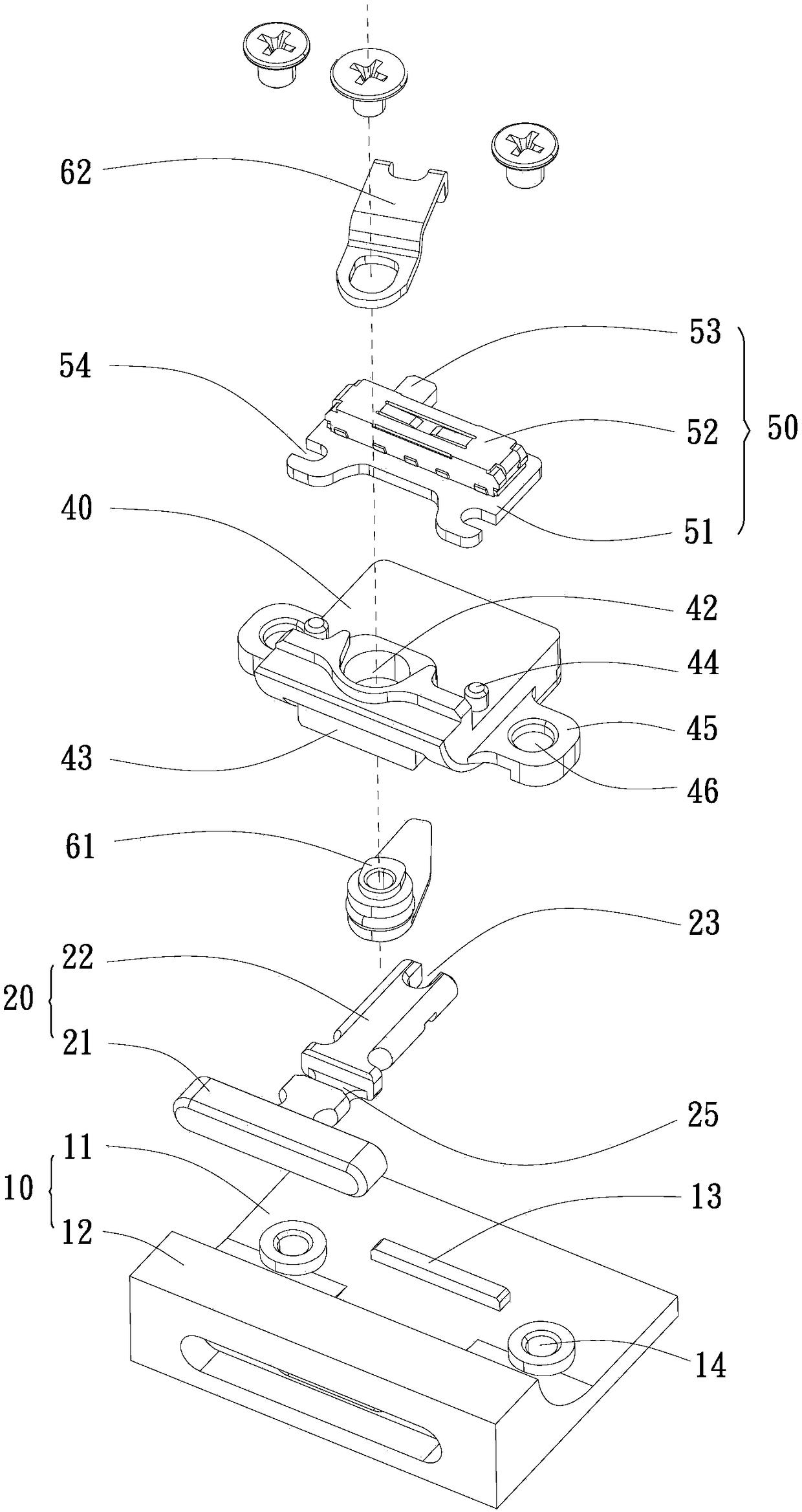 Waterproof sliding key device and mobile device thereof