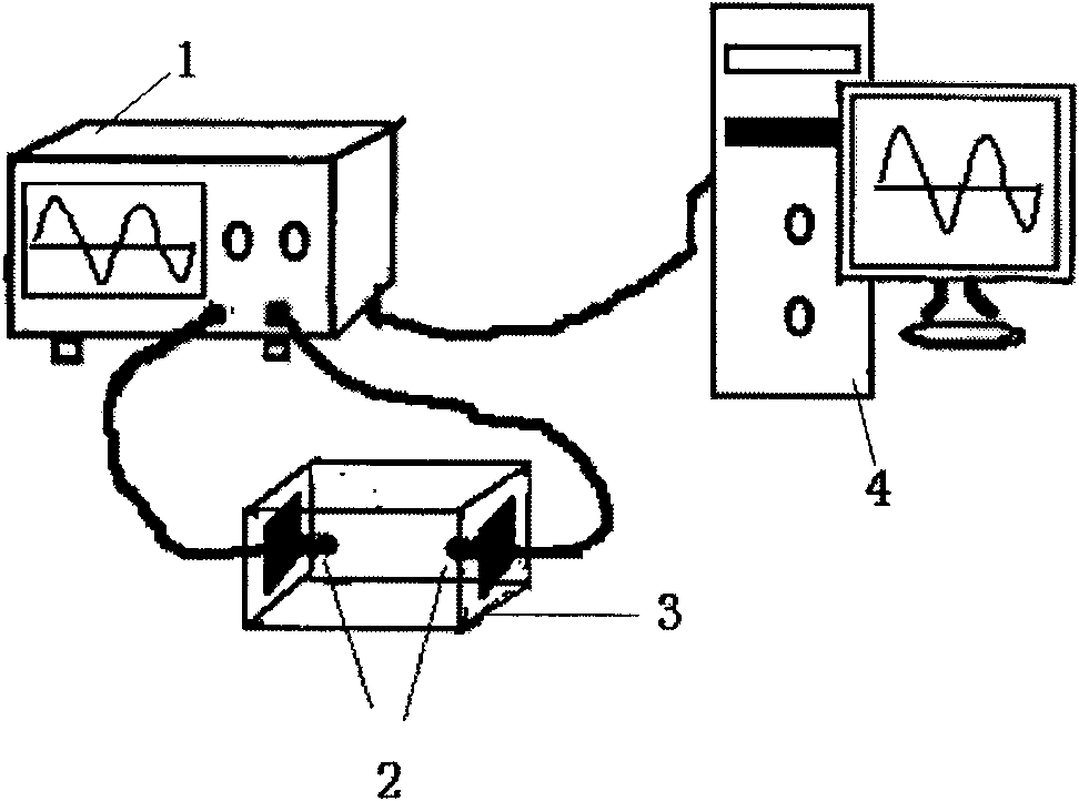 Ultrasonic detection device for Chinese medicament extract concentrated solution density and application