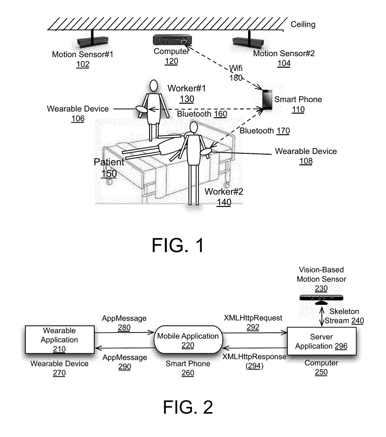 Systems and methods for privacy-aware motion tracking with notification feedback