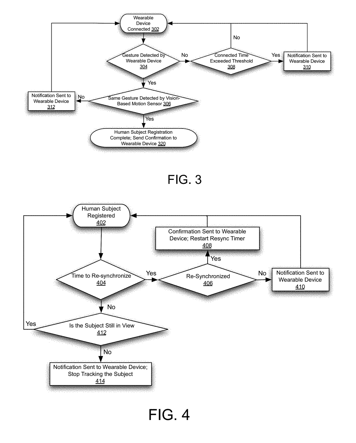 Systems and methods for privacy-aware motion tracking with notification feedback