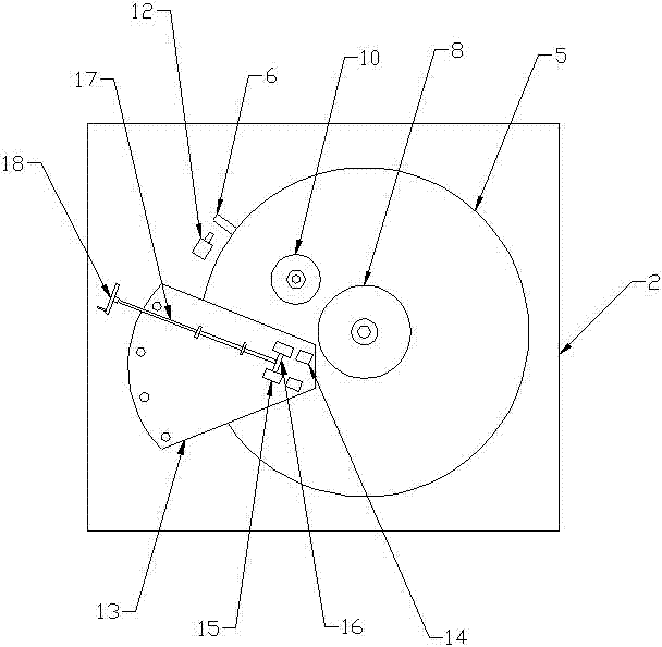 A pipe angle adjustable bending device