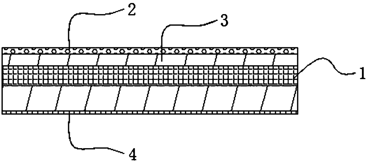 Novel sound insulation ceiling and preparation method thereof