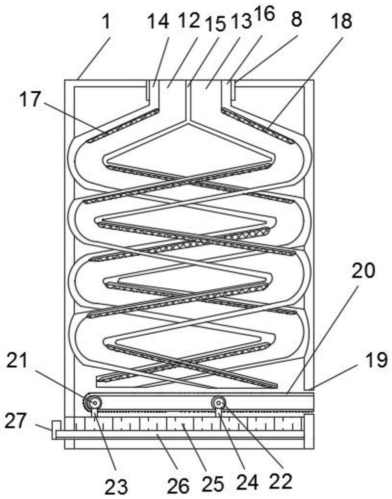 Breakage-proof quick-freezing device for quick-frozen dumplings, and working method of breakage-proof quick-freezing device