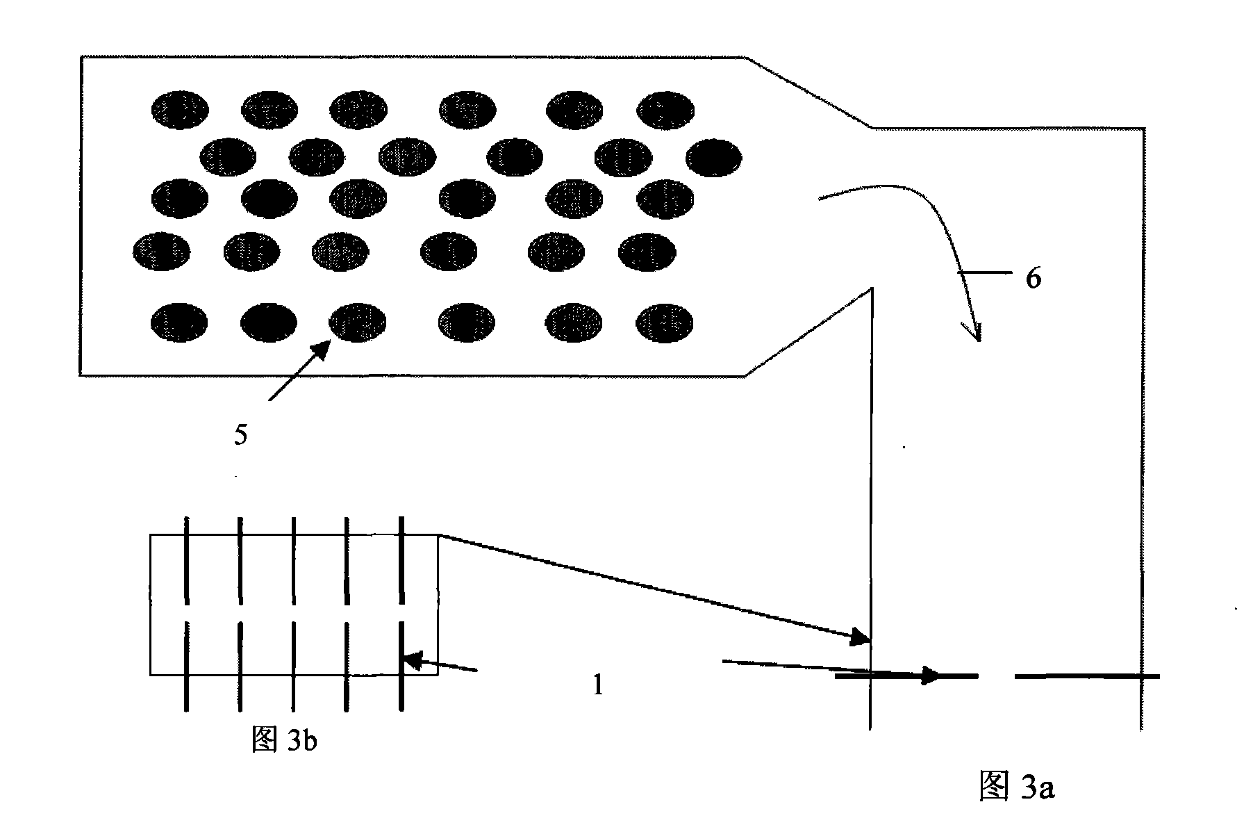 Boiler soot blowing control device based on flue fly ash mass flow