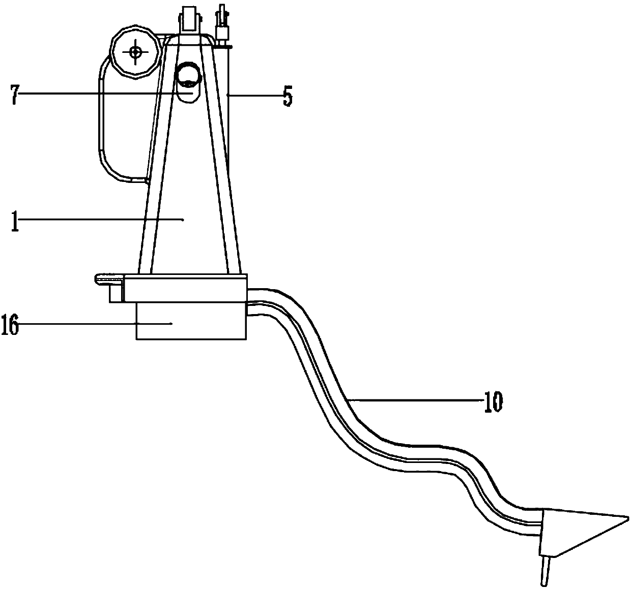 Damage sorting device for agricultural fruits