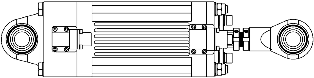 A highly integrated electromechanical actuator with integrated design