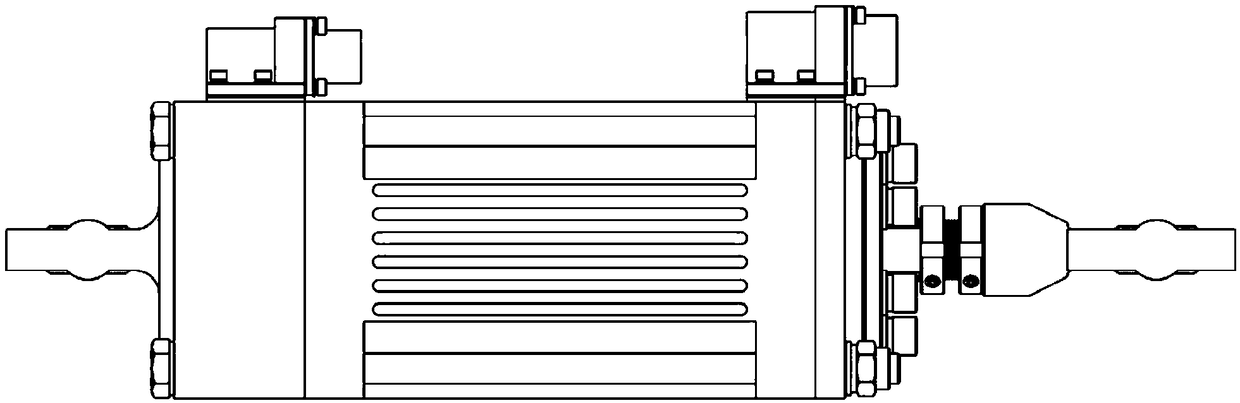 A highly integrated electromechanical actuator with integrated design