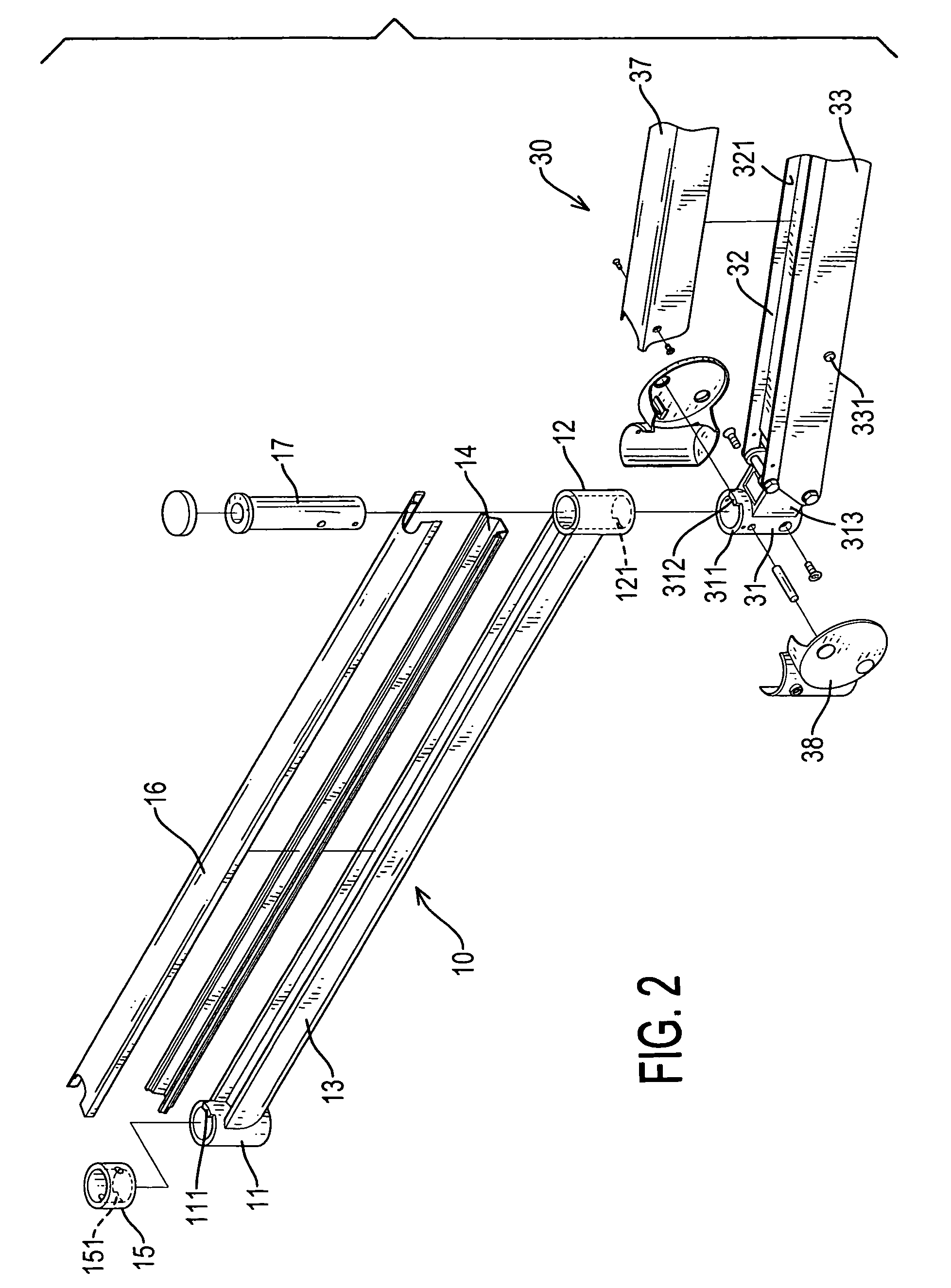 Support apparatus for suspending a display