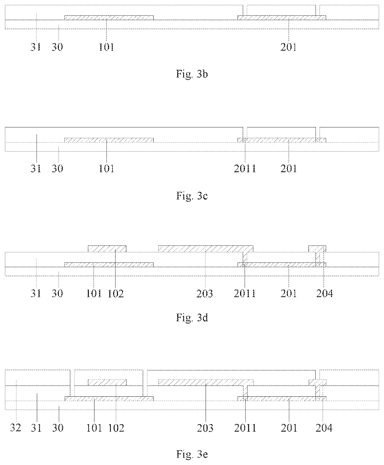 Array substrate for OLED display device